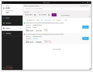 Electroneum Wallet GUI