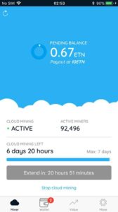 Cloud Miner