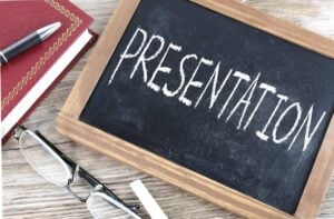 Live presentation