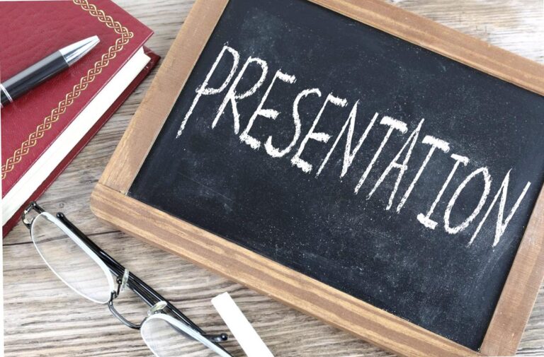 Live presentation