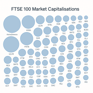 FTSE 100 Market Caps